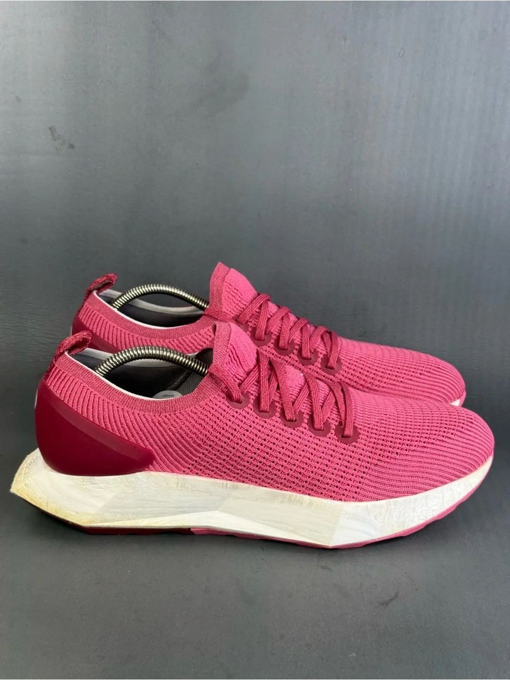 Allbirds Men's Tree Flyer Lux Pink Blizzard Mesh Trainers Shoes Size 11.5